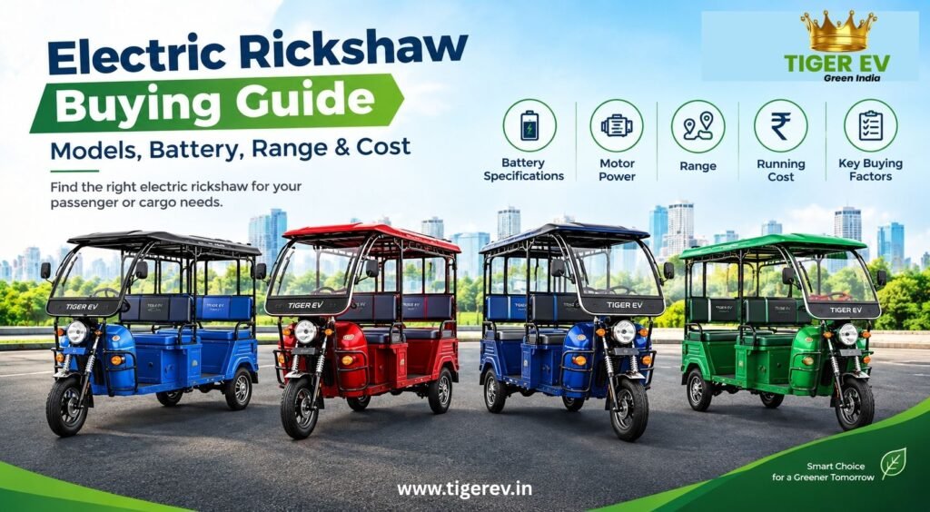 Electric Rickshaw in India